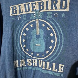 Blue Bluebird Nashville Graphic T-Shirt 3x